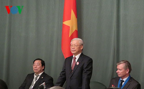 Russian public hails Vietnamese Party leader’s visit to Russia - ảnh 1